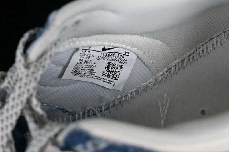 All categories Nk SB Dunk series Nk SB Dunk Low Low-top sneakers Nk Dunk Low Supreme-Barrage blue jeans Anniversary high-end customization Low-top casual sneakers FC1688-194